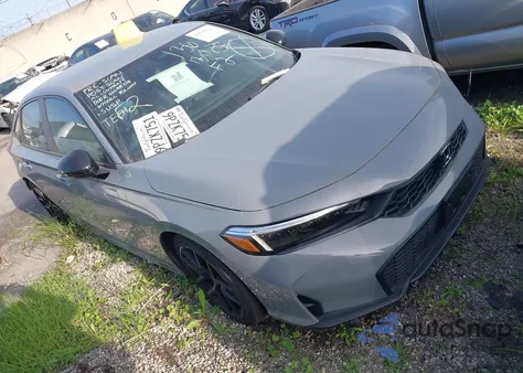 2025 Honda Civic Sport z USA, uszkodzony, nr VIN 2HGFE2F5XSH539221